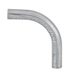 M-0553 | CURVA 90° PARA ELETRODUTO 1" GALVANIZADA A FOGO