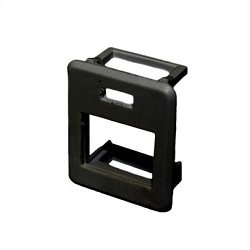 M-0822 | MODULO NOVO P/JACK SYSTIMAX PRETO