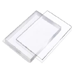 M-5032 | CHAPA DE ACRILICO #3MM 60X60 TRANSPARENTE