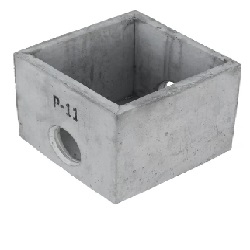 M-5163 | CAIXA DE PASSAGEM PRÉFABRICADA 80X80X100CM COM TAMPA DE CONCRETO