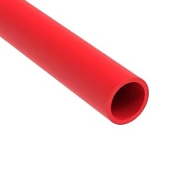 M-0811 | ELETRODUTO GALVANIZADO A FOGO PESADO 2 RR BSP #3,00MM NBR5598 PINTADO NA COR VERMELHO MUNSEL 5R 4/14