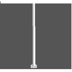 M-5082 | POSTE TELECÔNICO RETO COM BASE E 6M DE ALTURA. LS-103