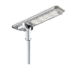 M-5180 | LUMINÁRIA SOLAR ATLAS 60 W ALL IN ONE PARA POSTES DE 5 A 6 M 6.000 LÚMENS