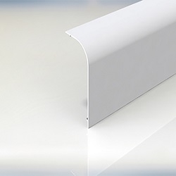 M-0596 | TAMPA 40C BRANCA PARA CANALETA LAB 110