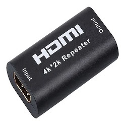 M-0836 | REPETIDOR E AMPLIFICADOR SINAL HDMI 4K EMENDA FÊMEA
