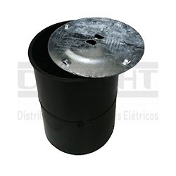 M-0711 | CAIXA DE INSPEÇÃO COM TAMPA DE FERRO FUNDIDO TL552