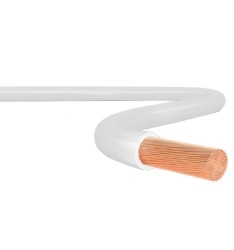 M-0079 | CABO FLEXÍVEL AFUMEX ISOLAÇÃO DE 750V, NÃO PROPAGANTE 1,0MM BRANCO