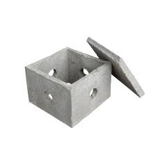 M-5202 | CAIXA DE PASSAGEM PRÉFABRICADA 40X40X40CM COM TAMPA DE CONCRETO