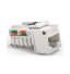 M-0202 | CONECTOR RJ45 FÊMEA CAT5.E STANDARD BRANCO